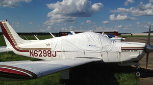 bâche de protection pour avion