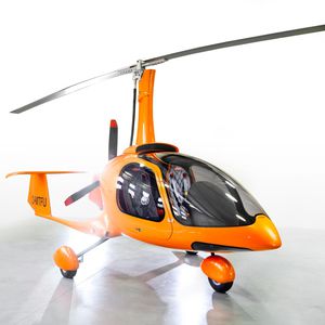 gyrocoptère biplace / moteur 4 temps / avec cockpit fermé / côte à côte