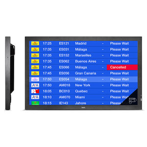 borne intéractive d'information / pour aéroport / à écran tactile