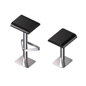 tabouret fixe au sol en acier 1