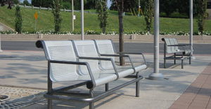 banc pour aéroport