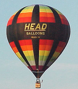 ballon à air chaud de tourisme