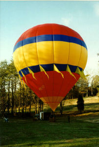 ballon à air chaud de tourisme