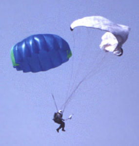 parachute d'urgence