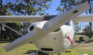 bâche de protection pour avion