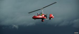 gyroplane biplace / moteur 4 temps / tandem / avec cockpit ouvert