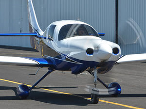 avion de tourisme 4 places / monomoteur / avec moteur à pistons