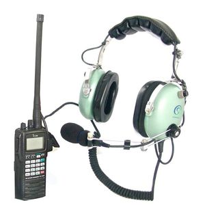 casque d'aviation pour pilote
