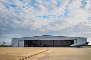 porte de hangar coulissante 1