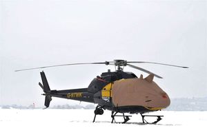 bâche de protection pour hélicoptère 1