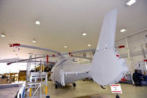 bâche de protection pour hélicoptère
