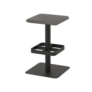 tabouret fixe au sol en acier 1