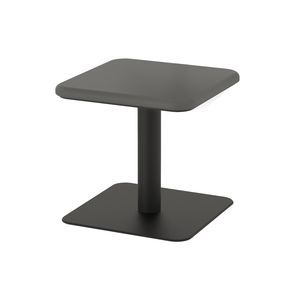 tabouret fixe au sol en acier 1