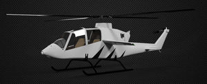 hélicoptère 3 - 5 Pers. / opérations utilitaires / avec moteur à pistons / monorotor