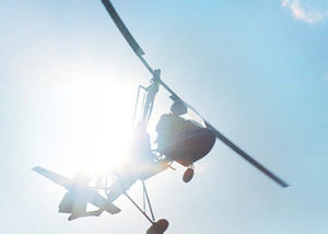 gyrocoptère biplace