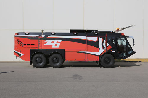 Fourgon incendie pour aéroport - Z6 - ALBERT ZIEGLER GMBH - 6x6