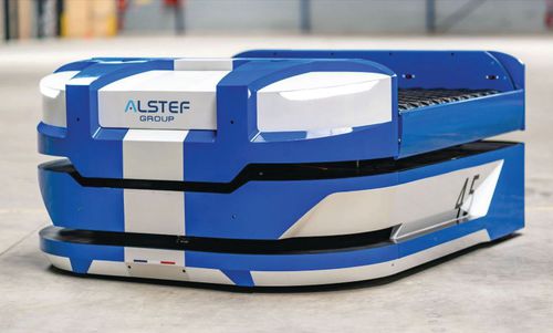 Véhicule de transfert AGV - BAGXONE - ALSTEF - automatisé / pour manutention de bagages / pour aéroport