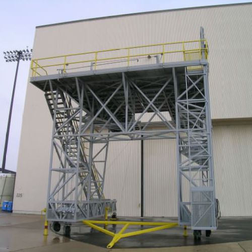 Échafaudage pour avion - KC10 - DAE INDUSTRIES - pour la queue de l'appareil / mobile