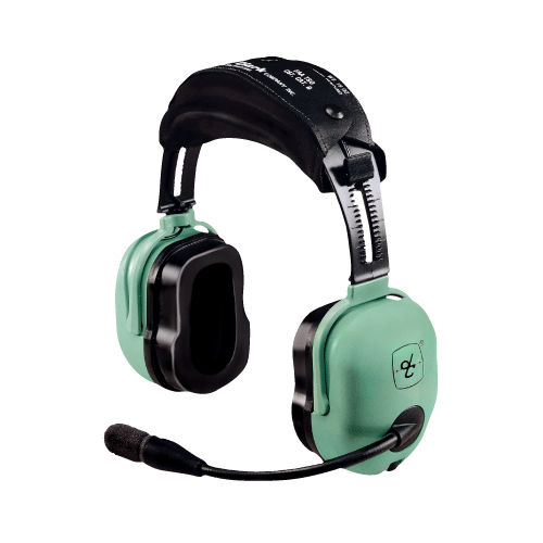 Casque-micro pour pilote - H20-10 series - DAVID CLARK COMPANY INC. - pour hélicoptère / anti-bruit / léger