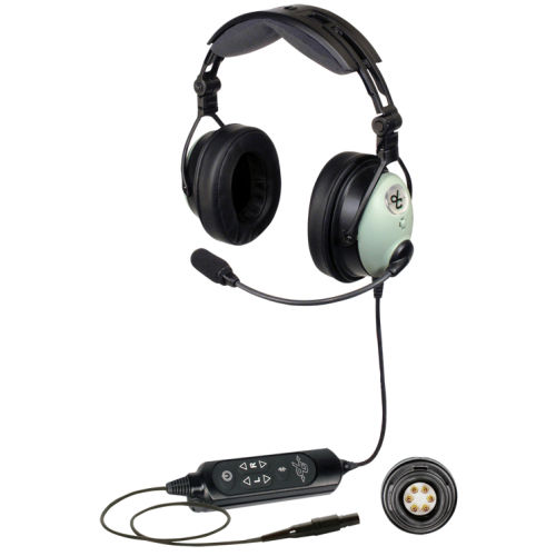 Casque-micro pour pilote - DC ONE-XP - DAVID CLARK COMPANY INC. - pour avion / anti-bruit / léger