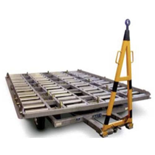 Remorque pour palette - PAD 96”x125” TT - ERSEL TECHNOLOGY CO. LTD. - à 2 essieux / à plateau pivotant / pour le fret aérien