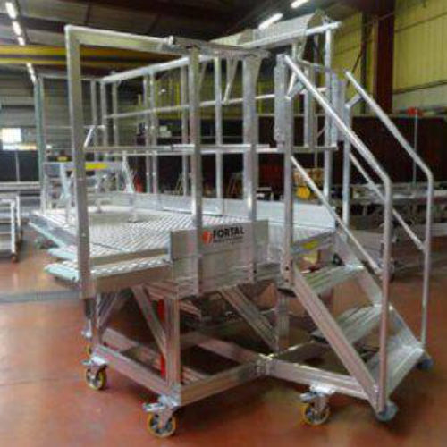 Dock aéronautique pour hélicoptère - ec120/130 - FORTAL - pour le fuselage / mobile