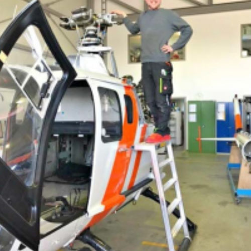 Escabeau de maintenance - BO 105 - FORTAL - pour hélicoptère