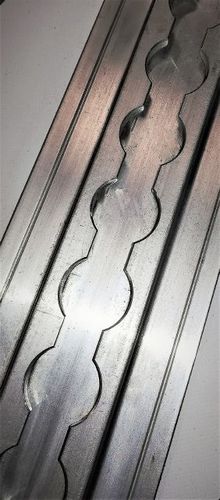 Rail aéronautique pour le fret aérien - 520830 20 - GPI FORANKRA - en saillie / en aluminium