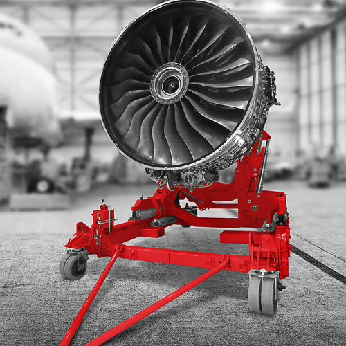 Chariot de manutention - WES - HYDRO SYSTEMS KG - pour moteur