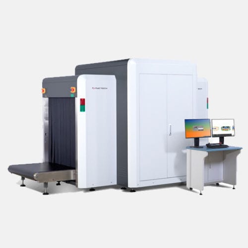 Scanner pour bagages - CX100100D - NUCTECH COMPANY LIMITED - pour aéroport / à rayons X / avec convoyeur