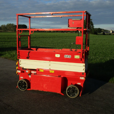 Plateforme élévatrice de maintenance - JLG 6 RS - ROTHLEHNER ARBEITSBÜHNEN GMBH - d'accès / à ciseaux / pour avion