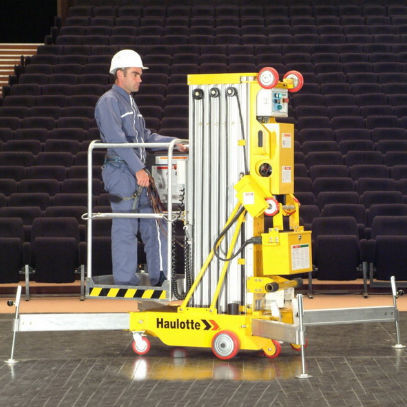 Plateforme élévatrice de travail - QUICK UP 13 - ROTHLEHNER ARBEITSBÜHNEN GMBH - de maintenance / à ciseaux / pour avion