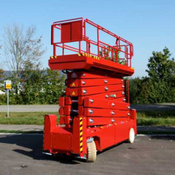 Plateforme élévatrice de travail - S225-12ES - ROTHLEHNER ARBEITSBÜHNEN GMBH - à ciseaux / pour avion / pour aéroport