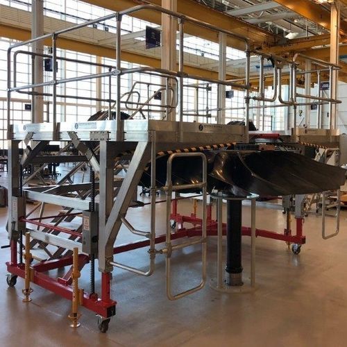 Plateforme d'accés pour avion - 812.100.70 - SEMMCO LTD - pour le fuselage / pour les moteurs / pour la queue de l'appareil