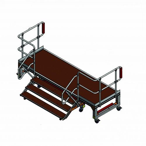 Plateforme d'accés pour avion - 812.000.44 - SEMMCO LTD - pour les moteurs / mobile / fixe