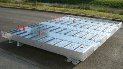 Table à rouleaux pour le fret aérien - CHS418  - S-P-S BV - avec pesée / entraînée librement