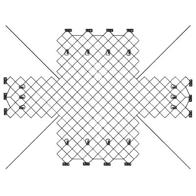 Filet pour le fret - NLA - TAIWAN FYLIN INDUSTRIAL CO., LTD, Taiwan - fixé au sol / pour avion