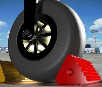 Cale de roue pour aéronef - TRIP & CO - AIRCARGO PRODUCTS - en caoutchouc