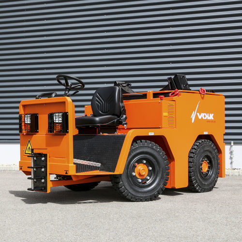 Tracteur de remorquage - EFZ 30 K - VOLK FAHRZEUGBAU GMBH - pour aéronef / électrique / avec barre de remorquage