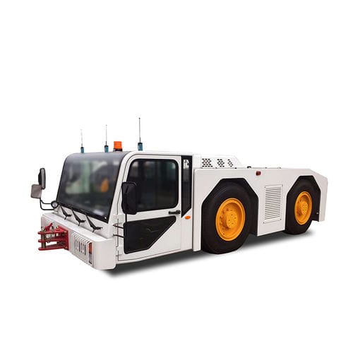 Tracteur de remorquage - WEIHAI GUANGTAI AIRPORT EQUIPMENT CO., LTD - pour aéronef / électrique / avec barre de remorquage