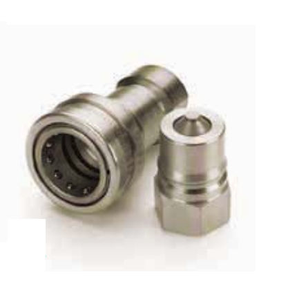 Raccord rapide - Hansen HK series  - ANTWERP LION OIL WORKS NV - droit / air et gaz / en inox
