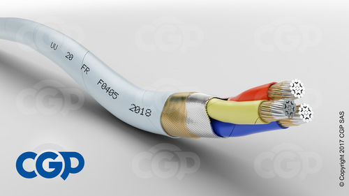 Câble pour avion - ELECTROAIR® EN2714-011 - CGP - Cables for Global Performance - d'alimentation / résistant à l'abrasion / résistant aux produits chimiques