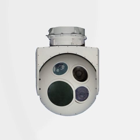 Tourelle gyrostabilisée 4 axes - iSky-50HD - CONTROP PRECISION TECHNOLOGIES LTD - pour drone / pour hélicoptère / pour avion