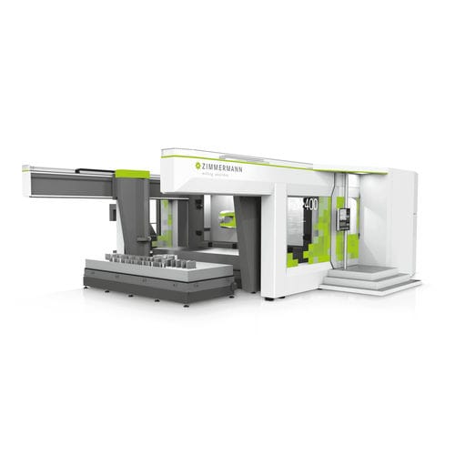 Centre d'usinage 5 axes - FZH400 - F. ZIMMERMANN GMBH - PORTAL MILLING MACHINES - 3 axes / 4 axes / horizontal