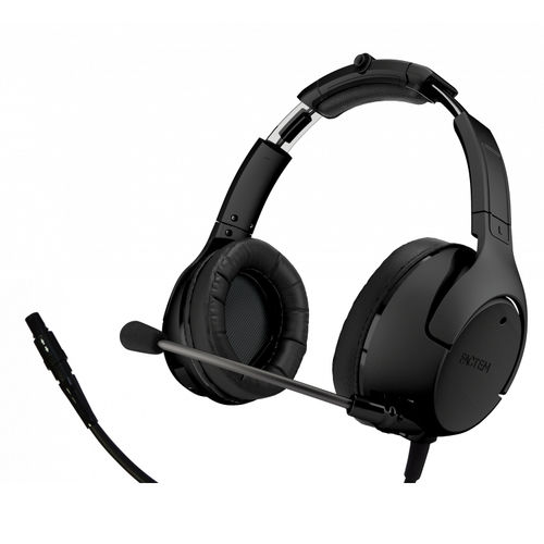 Casque-micro pour pilote - EF7-IA - FACTEM - pour l'aviation générale / anti-bruit / filaire