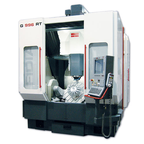 Fraiseuse CNC - G996 - FIDIA SPA - verticale / pour l'aéronautique / 5 axes ou plus