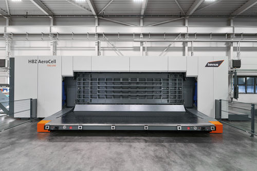 Centre d'usinage 5 axes - AeroCell® series - BAVIUS TECHNOLOGIE GMBH - horizontal / pour l'aéronautique / CNC