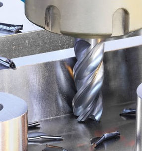 Outil de fraisage cylindrique - CHATTERFREE   - ISCAR FRANCE