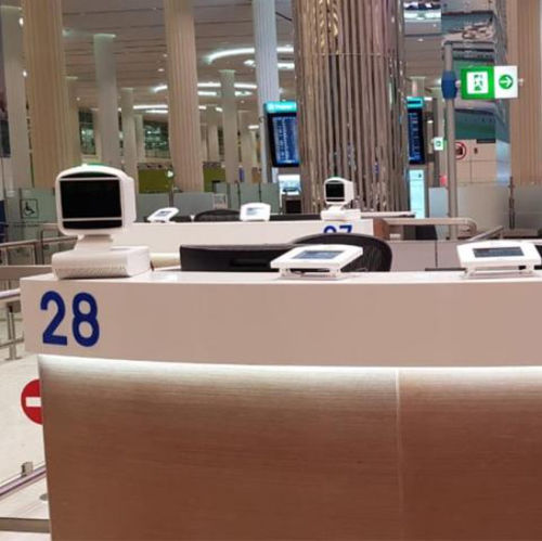Compteur de personnes avec capteur - IDEMIA - manuel / pour aéroport