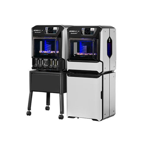 Imprimante 3D de matières plastiques - DentaJet series - STRATASYS GMBH - PolyJet / de bureau / couleur